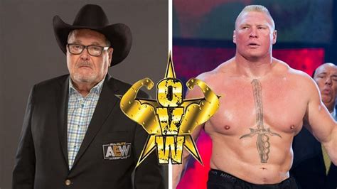 Jim Ross on WWE star Brock Lesnar being the head of the ring crew in OVW