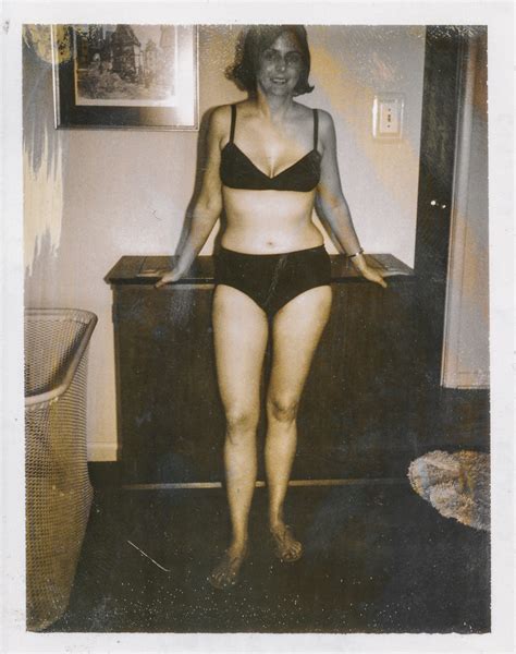 Polaroid of a woman in underwear 1 | July 3, 1964 | simpleinsomnia | Flickr