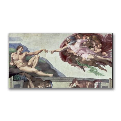 Shop Michelangelo 'Sistine Chapel Ceiling' Canvas Art - Multi - On Sale ...