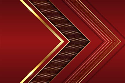 Luxury Background Abstract Elegant Arrow Geometric Shiny Line Gold with Maroon 4273939 Vector ...