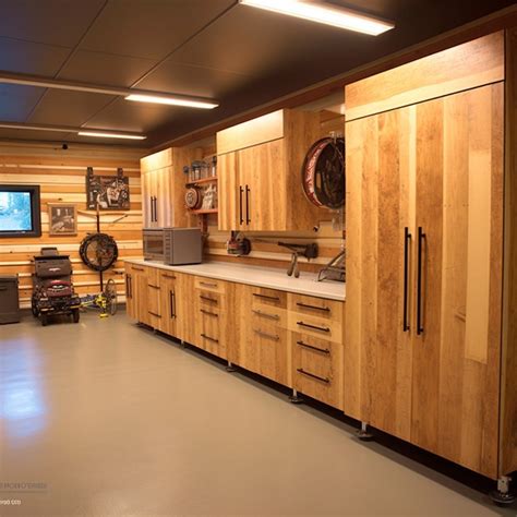 10 Wood Garage Cabinet Ideas to Enhance Your Workshop