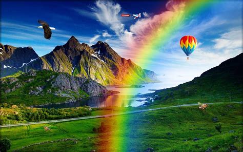 Rainbow Mountain Wallpapers - Top Free Rainbow Mountain Backgrounds - WallpaperAccess