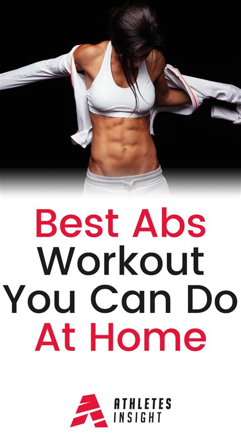 Best Abs Workout You Can Do At Home - Athletes Insight™