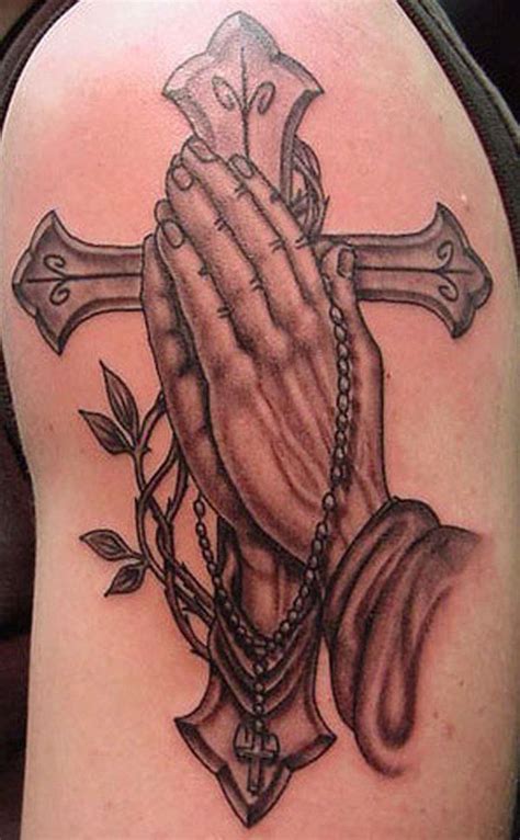 50 Awesome Praying Hands Tattoos | Art and Design | Христианские ...