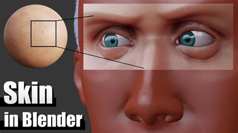 Realistic Skin In Blender - Texturing and Shader Tutorial - YouTube