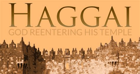 Introduction to Haggai | Evidence Unseen