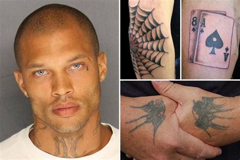 The sinister code behind prison tattoos including what a teardrop can ...