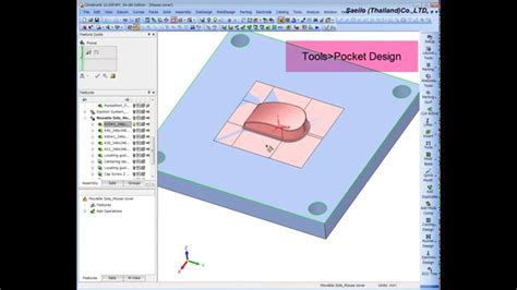 Cimatron Tutorial Step 4 Mold Project - YouTube