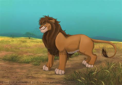 Alex the lion by NakimiWolf on DeviantArt