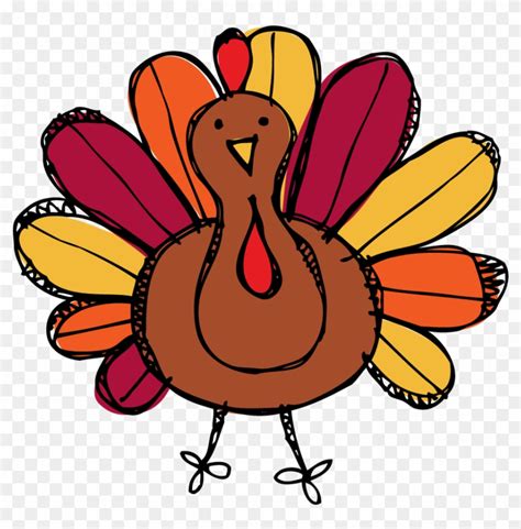 Cute Clipart Turkey - Turkey Clip Art Free - Free Transparent PNG Clipart Images Download