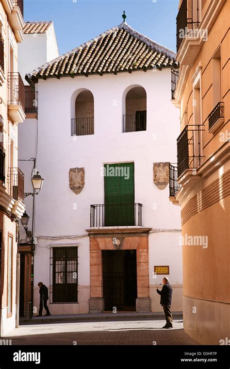 Palace House Historic downtown Lucena Cordoba Andalusia Spain Stock ...