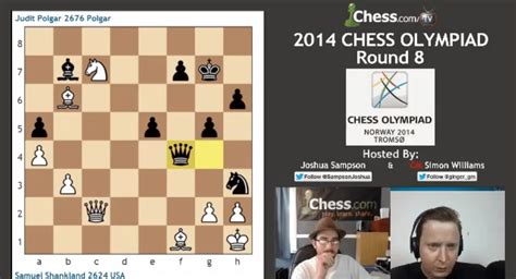 2014 Chess Olympiad: Round 8 -- Highlights - Chess.com