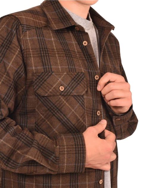 Wool flannel shirt, modern classic – ORIGOPRO