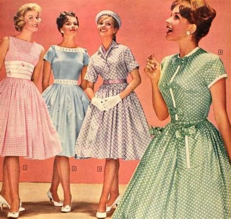 50s and 60s fashion | Dresses Images 2022