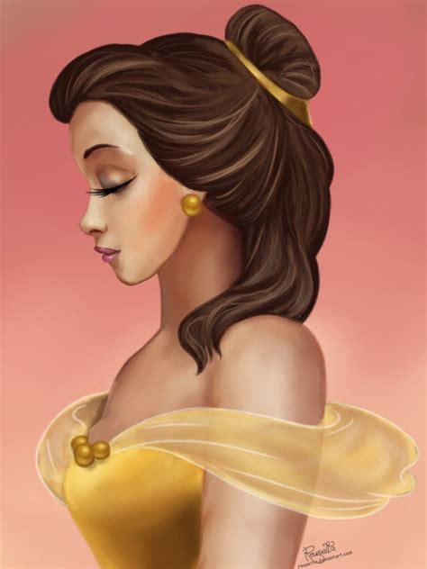 Belle by Rousetta on DeviantArt | Disney fan art, Beauty and the beast ...