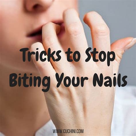 Tricks to Stop Biting Your Nails | Cuchini Blog