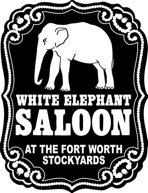 White Elephant Saloon - Bar - Stockyards - Fort Worth