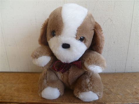 Vintage Plush Puppy Dog Commonwealth - Etsy