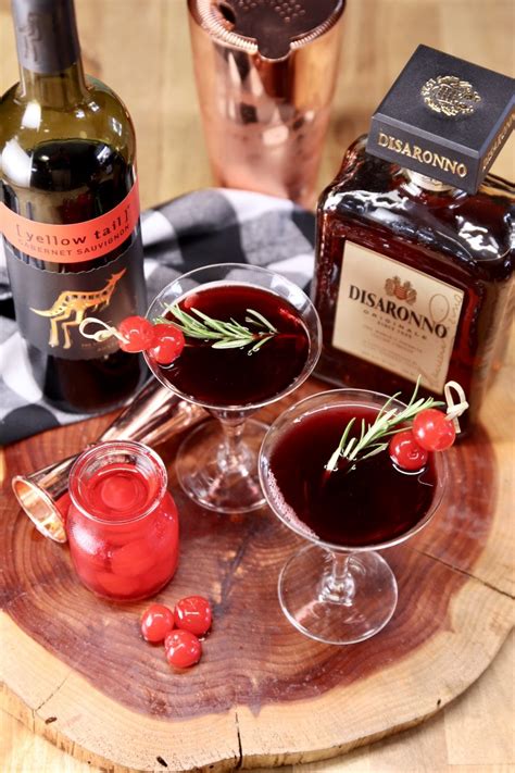 Amaretto Wine Cocktail {By the Glass or Pitcher} - Miss in the Kitchen