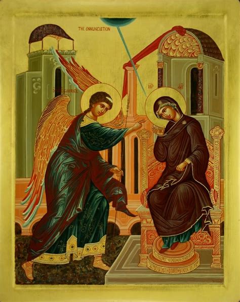 Annunciation, Orthodox icons, Sacred art