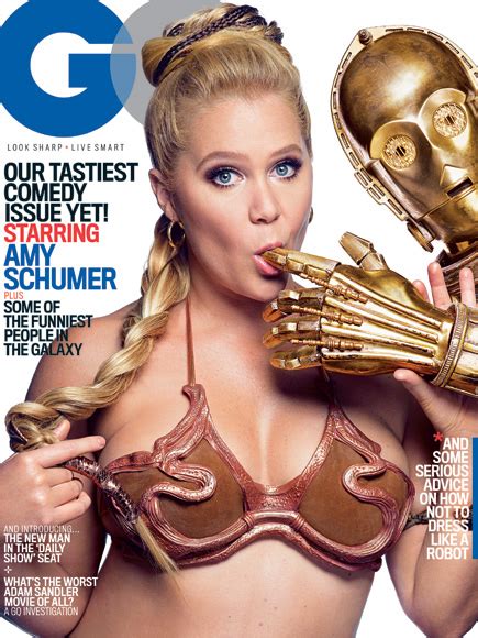 Amy Schumer Channels Princess Leia in Star Wars-Themed Photo Shoot ...