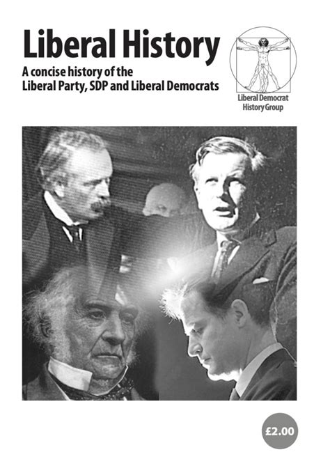 Liberal History: A concise history of the Liberal Party, SDP and Liberal Democrats – Journal of ...