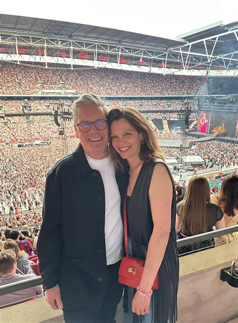 Keir Starmer's glam wife Victoria wows in fringed leather vest at Taylor Swift concert | HELLO!