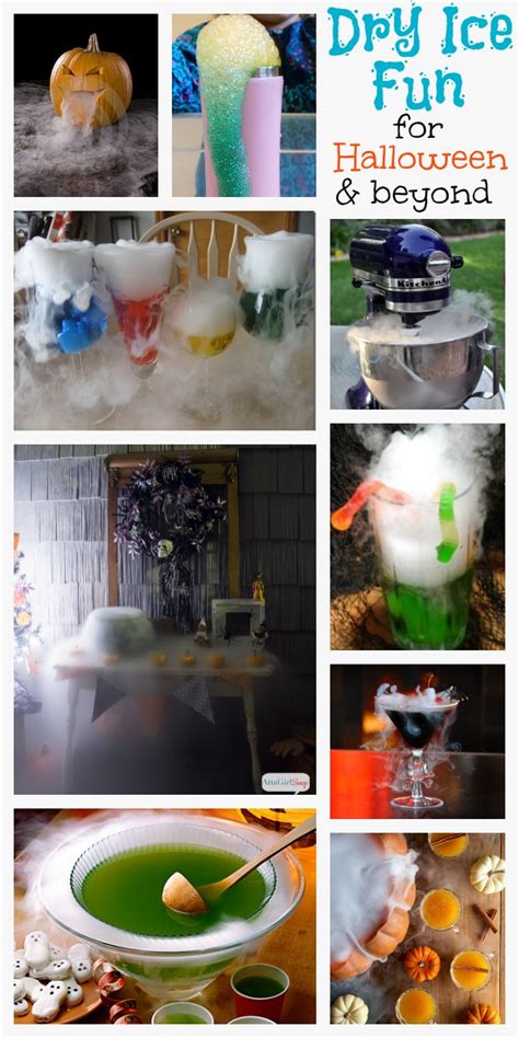 Dry Ice Experiments for Halloween & Beyond - Atta Girl Says