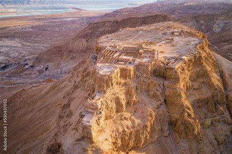 Masada. The ancient fortification in the Southern District of Israel ...