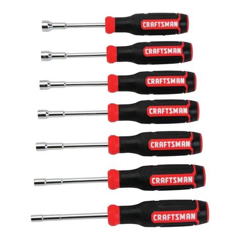 CRAFTSMAN 7-Piece Spline Nut Driver Set in the Nut Driver Sets ...