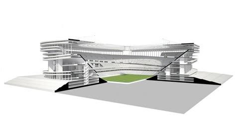 Gallery of Concept Stadium / DCA - 1 | Stadium design, Stadium, Stadium ...