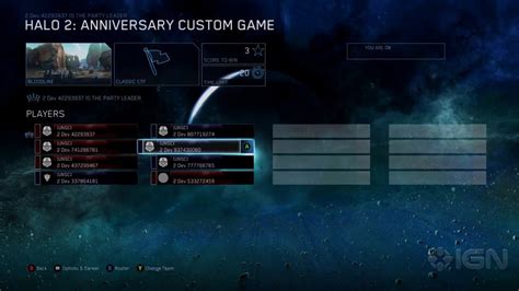 Halo: MCC Custom Games menu : halo