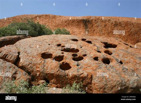 the sacred and beautiful image of Uluru Stock Photo - Alamy