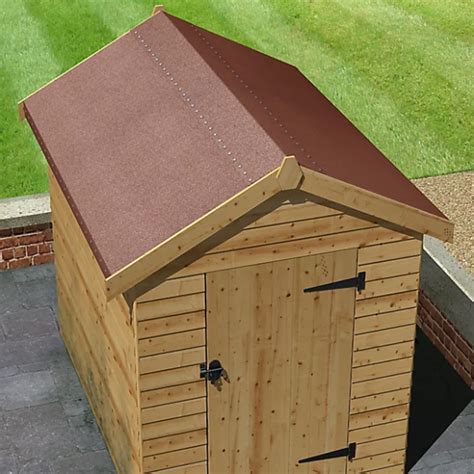 Security Shed Heavy Duty Poly Felt Roof - Timberland Sheds Direct