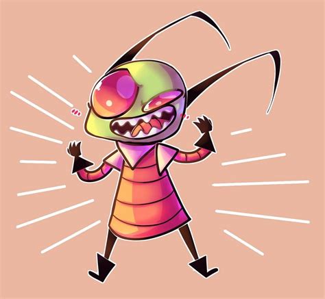 zim by https://www.deviantart.com/cherrydrip on @DeviantArt | Creative art, Deviantart, Fan art