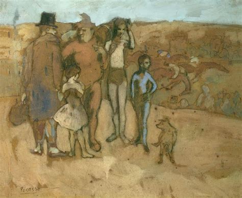 THE FAMILY OF SALTIMBANQUES BY PABLO PICASSO, 1905 | Art of the Day ...