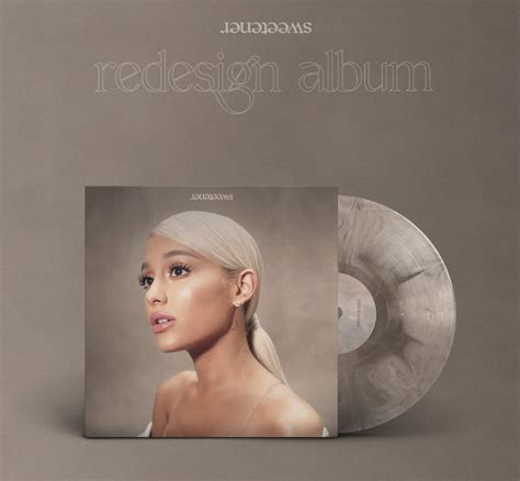 sweetener - redesign album cover by Ariana Grande on Behance