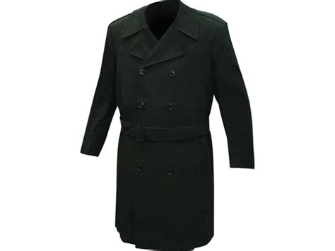 Military Surplus All-Weather Overcoat Grade 1 Double Breasted Olive