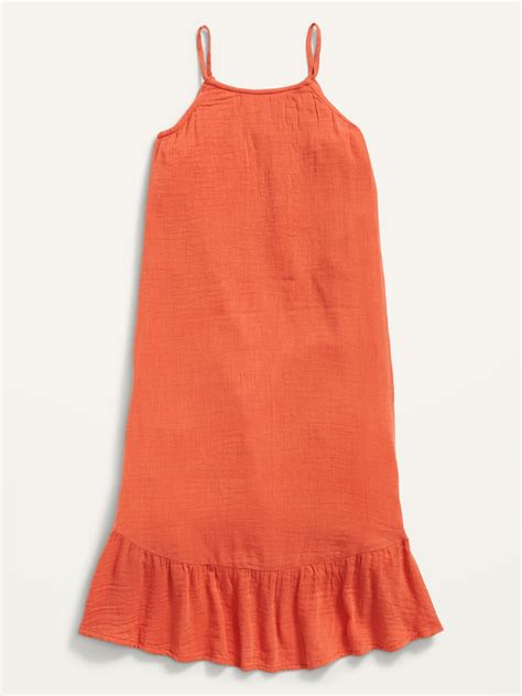 Sleeveless Textured Hi-Lo Dress for Girls | Old Navy