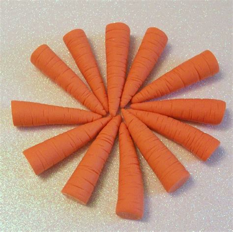 2 set of 12 carrot noses for snowmen glue on snowman noses for soft sculptures wood and glass balls