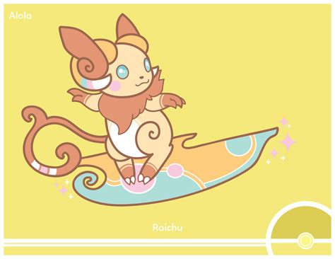 Pokemon #026 Alola Form Redesign - Raichu Pichu Line | Pokemon, Alola forms, Ancient pokemon