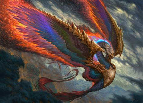 Huma Bird, Firat Solhan on ArtStation at https://www.artstation.com/artwork/ExNm8 | Mythical ...