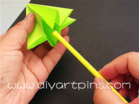 Origami Paper Umbrella Crafts For Kids That Opens And Closes - DIY ART PINS