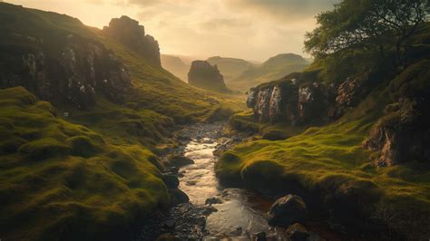 Fairy Glen Wallpaper (Nature, Scenic) #17766