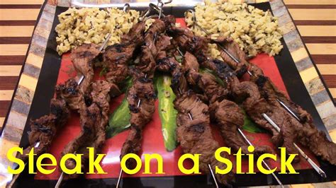 Steak on a Stick Recipe Tutorial S2 Ep230 - YouTube