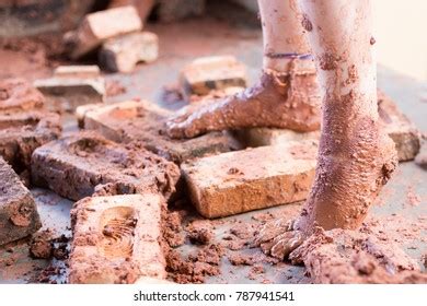 Feet Clay Stock Photo 787941541 | Shutterstock