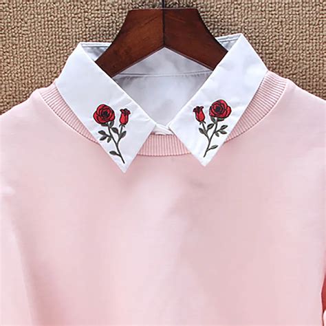 Embroidery On Shirt Collar | Hand Embroidery