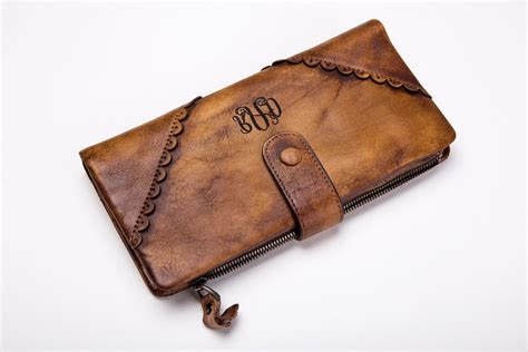 Monogram Leather Wallets | IUCN Water