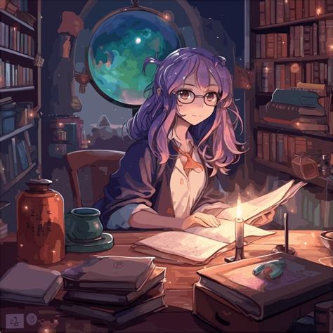 1,437 Anime Reading Book Images, Stock Photos, 3D objects, & Vectors ...