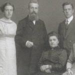 Corrie ten Boom (standing) with her family - VanceChristie.com